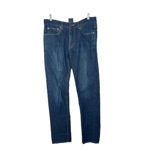 GOODALE Mens Tailored Skinny Selvedge Denim Jeans Size 30 x‎ 32 (Actual 30 x 31)